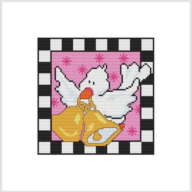 (image for) Country Christmas Checkered - DOVE